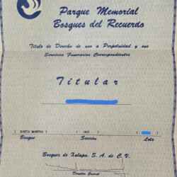 BOSQUES DEL RECUERDO
