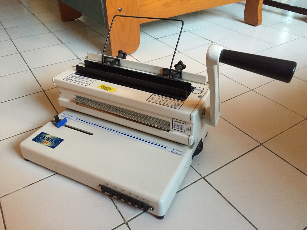 ENGARGOLADORA MARCA ZEBRA 334 ENGARGOLADORA MARCA ZEBRA 334